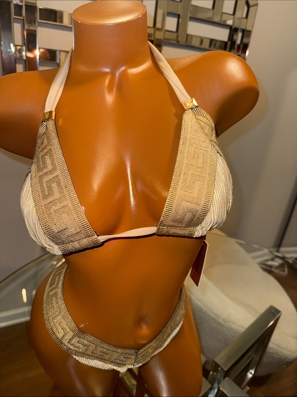 DOLCESSA GOLDEN SHINE VENUS BIKINI SET LARGE - Picture 6 of 11